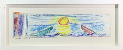 Lot 179 - Terry FROST (1915-2003) Sun and Boats Mixed...