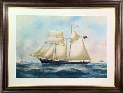 Lot 293 - Reuben CHAPPELL (1870-1940) Ship portrait -...