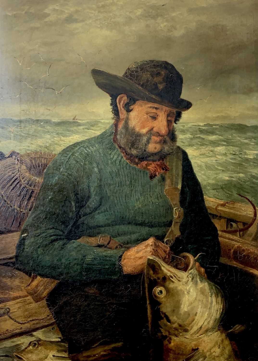 Lot 303 - Richard Harry CARTER (1839-1911) A Fisherman...