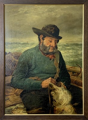 Lot 303 - Richard Harry CARTER (1839-1911) A Fisherman...