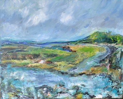 Lot 428 - Alison SUMMERFIELD (XX-XXI) Above St Ives Oil...