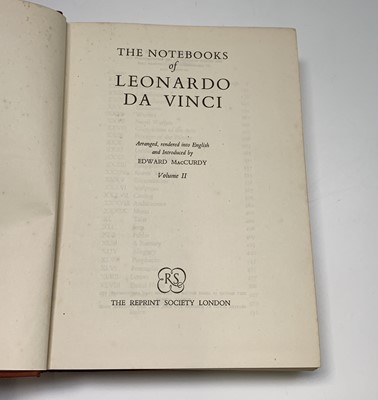 Lot 1330 - The notebooks of Leonardo Da Vinci Vol 1, 2...