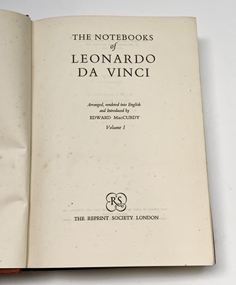 Lot 1330 - The notebooks of Leonardo Da Vinci Vol 1, 2...