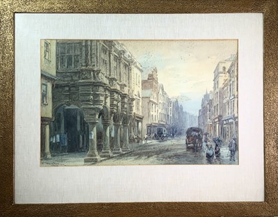 Lot 1145 - Alfred LEYMAN (1856-1933) Exeter Guildhall...