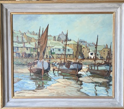 Lot 10 - George TURLAND GOOSEY (1877-1947) Low Tide, St...