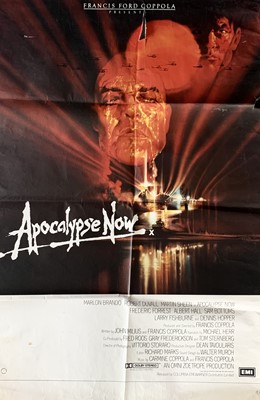 Lot 410 - Original cinema poster Apocalypse Now Creases...