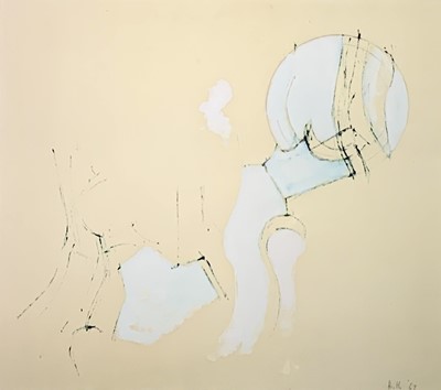 Lot 1240 - Adrian Heath (1920-1992) Untitled Gouache/ink...