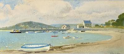 Lot 460 - Arthur Wilson GAY (1901-1948) Tresco, Harbour...