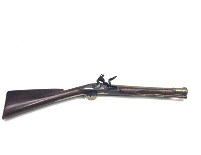 Lot 216 - A fine small early blunderbuss, by Hall,...