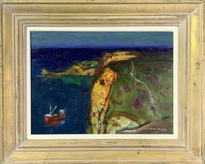 Lot 1078 - William Selby (1933) Coast Oil on board Signed...