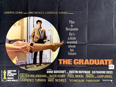Lot 403 - Original cinema poster for The Graduate