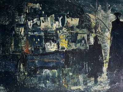 Lot 228 - Tony GILES (1925-1994) Porthleven Oil on board...