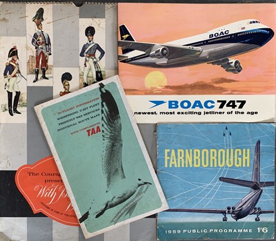 Lot 359 - Advertising material 1950s Farnborough...