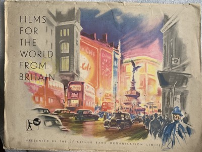 Lot 401 - A folder of promotional cinematic material...