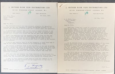 Lot 401 - A folder of promotional cinematic material...