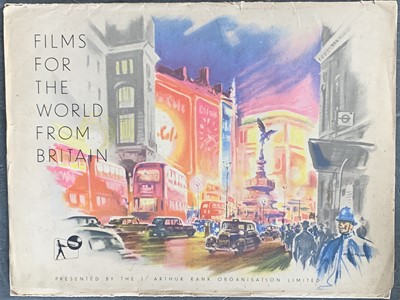 Lot 401 - A folder of promotional cinematic material...