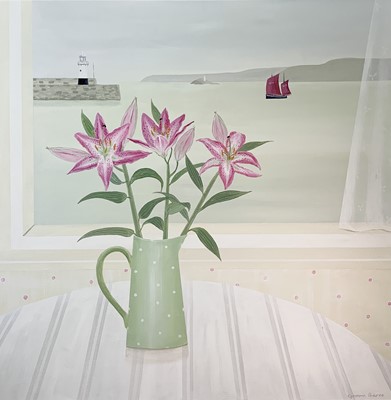 Lot 393 - Gemma PEARCE (1972) A Jug of Lillies and a...