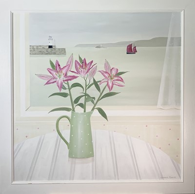 Lot 393 - Gemma PEARCE (1972) A Jug of Lillies and a...