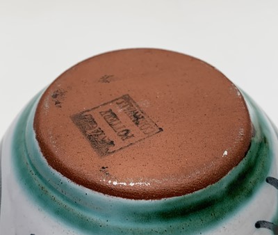 Lot 892 - A Tintagel Pottery cheese dome with dragon...
