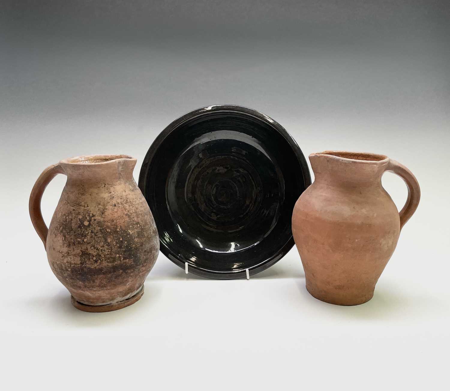 Lot 879 - A Lakes Truro Cornish pottery shallow bowl,...