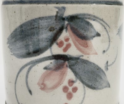 Lot 880 - A John Davidson Truro studio pottery inkwell,...