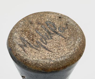 Lot 880 - A John Davidson Truro studio pottery inkwell,...