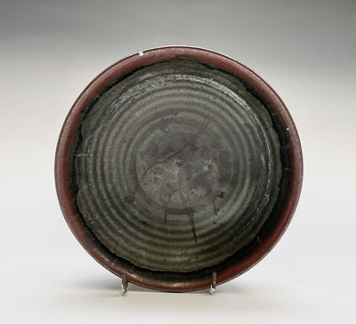 Lot 880 - A John Davidson Truro studio pottery inkwell,...