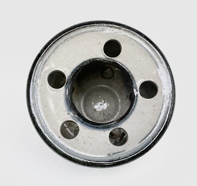 Lot 880 - A John Davidson Truro studio pottery inkwell,...
