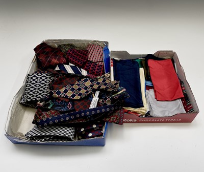Lot 2807 - A collection of assorted silk ties including...