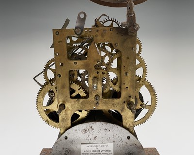 Lot 123 - A welded reclaimed clock movement, by Kerry...