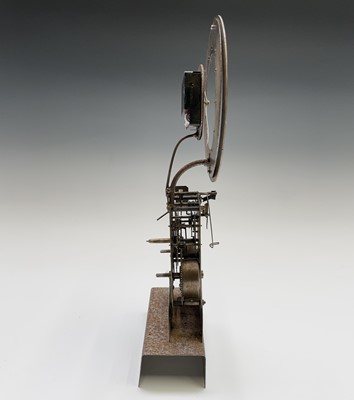 Lot 123 - A welded reclaimed clock movement, by Kerry...
