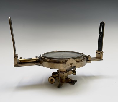 Lot 535 - A brass patent miner's dial, by J Casartelli &...