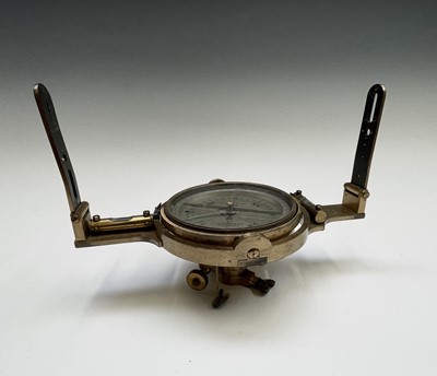 Lot 535 - A brass patent miner's dial, by J Casartelli &...