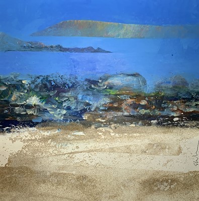 Lot 481 - Glyn MACEY (1969) Shore Mixed media Signed...