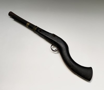 Lot 239 - A Turkish blunderbuss, 19th century, lacks...