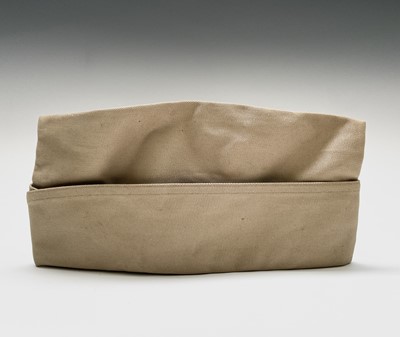 Lot 241 - A Belgian paratrooper helmet, the liner...