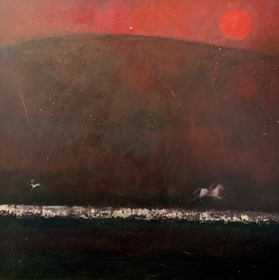 Lot 486 - Catherine HYDE (1960) The Silver Rider Mixed...