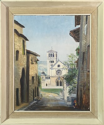 Lot 1210 - George Richard DEAKINS (1911-1982) Venice Oil...