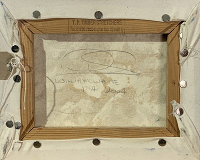 Lot 420 - William WAITE Still Life Tempera on canvas...
