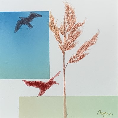 Lot 326 - Charlotte MORGAN 'Love Birds' and 'Park Life'...