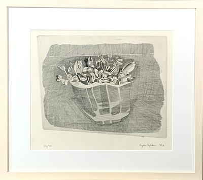 Lot 476 - Bryan INGHAM (1936-1997) Still Life Etching...