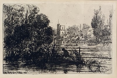 Lot 1073 - Francis SEYMOUR-HADEN (1818-1910) Two etchings...