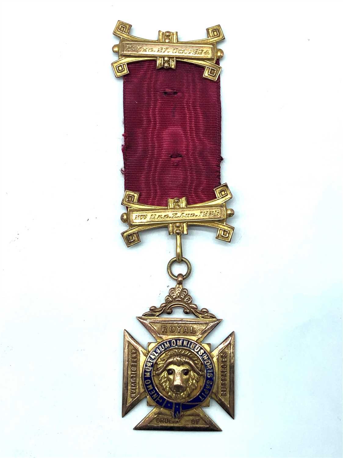 Lot 2425 - A 9ct gold RAOB jewel 27.2 g including