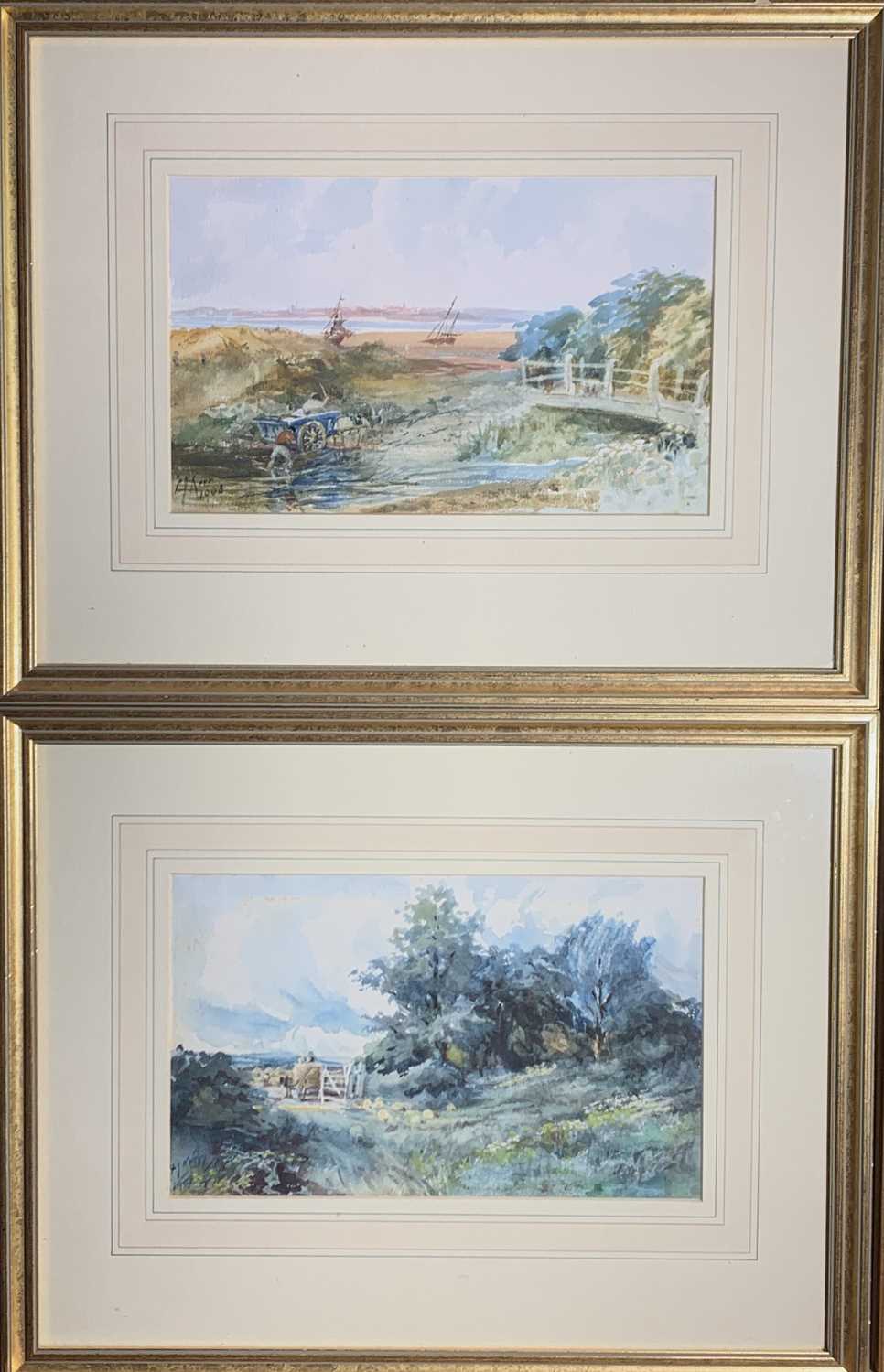 Lot 1402 - Frederick James KERR (1853-1936) Pair...