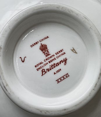 Lot 958 - An extensive Royal Crown Derby 'Brittany'...