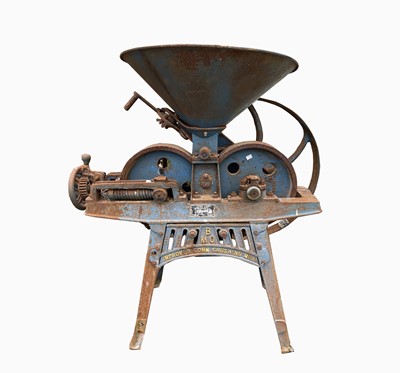 Lot 400 - A BMO 'Improved Corn Crushing Mill'. Overall...