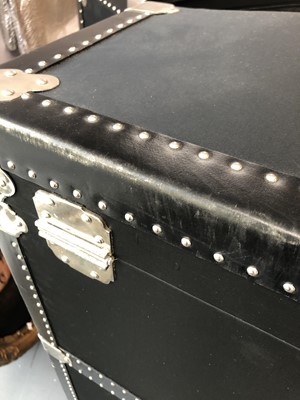 Lot 2815 - A Prada black Vitello leather & nylon wardrobe...