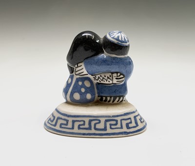 Lot 1008 - Bernard MOSS of Mevagissey Three pottery...