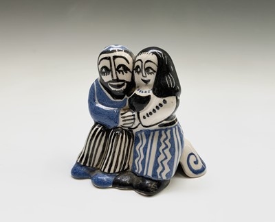 Lot 1008 - Bernard MOSS of Mevagissey Three pottery...