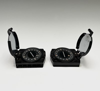 Lot 541 - A German Third Reich marching compass, by CLK,...